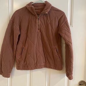 Abercrombie quilt sweater